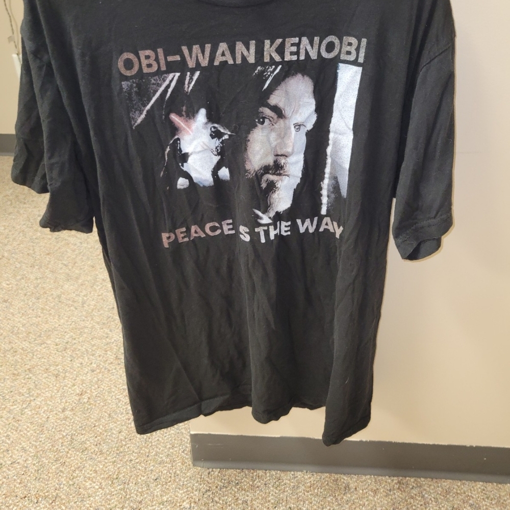 Black Graphic Obi-Wan Kenobi T-Shirt